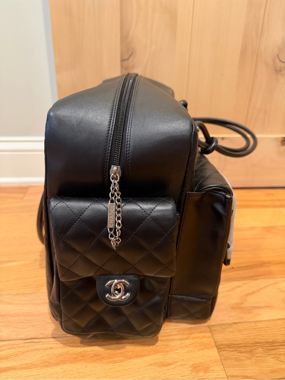 Vintage Chanel Cambon Ligne Reporter / Multipocket Reporter bag - Picture 3 of 6